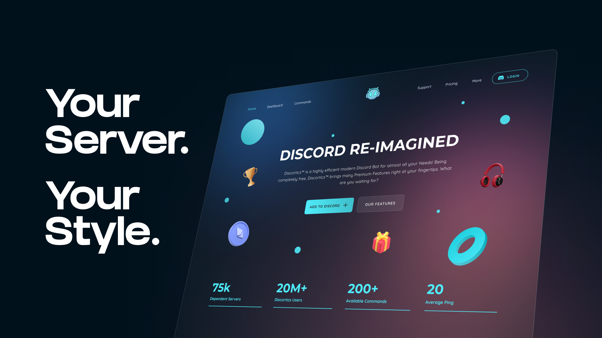 Discortics — Large-Scale Discord Bot Migration & Backend Contributions